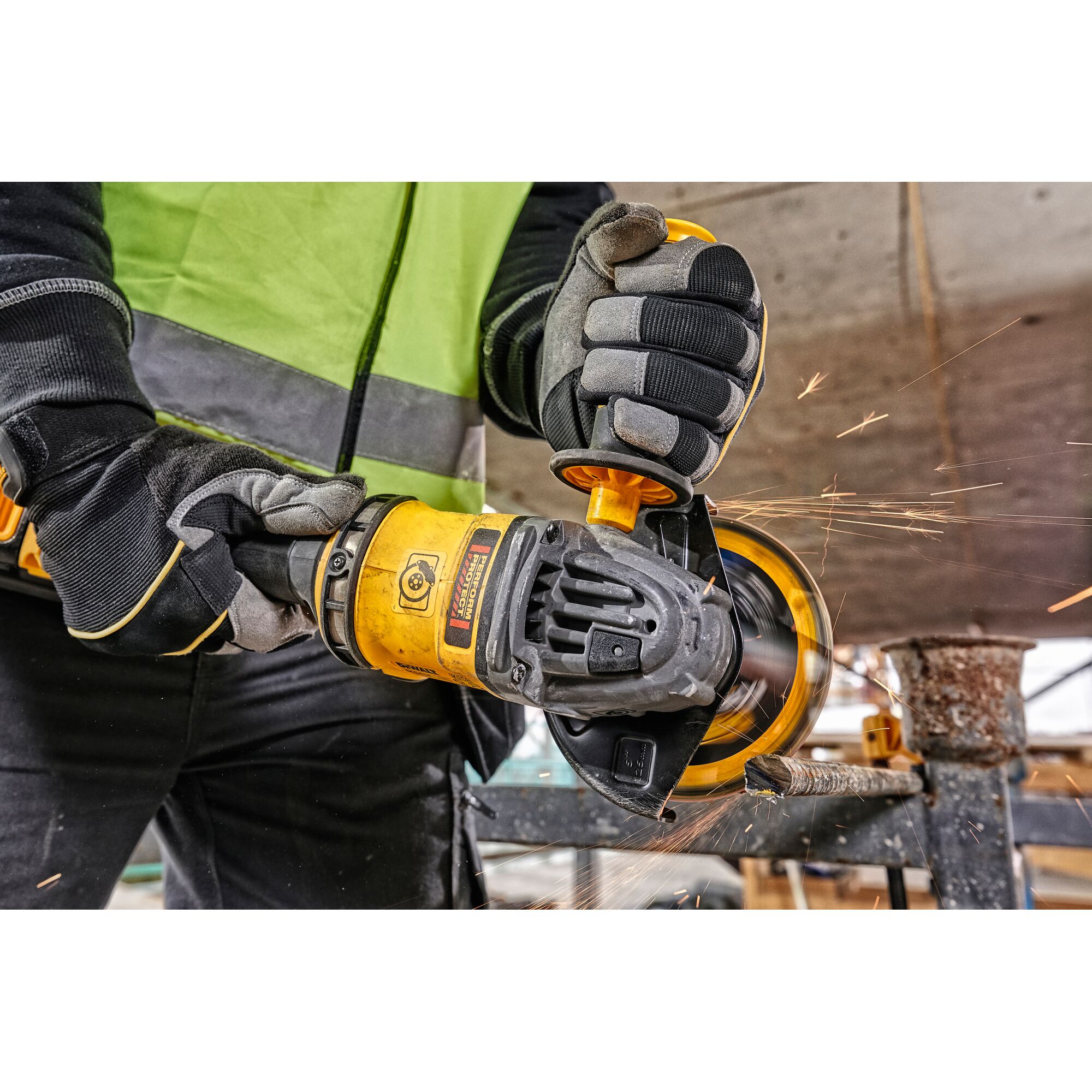 60V MAX 5 in. (125mm) Flexvolt Grinder