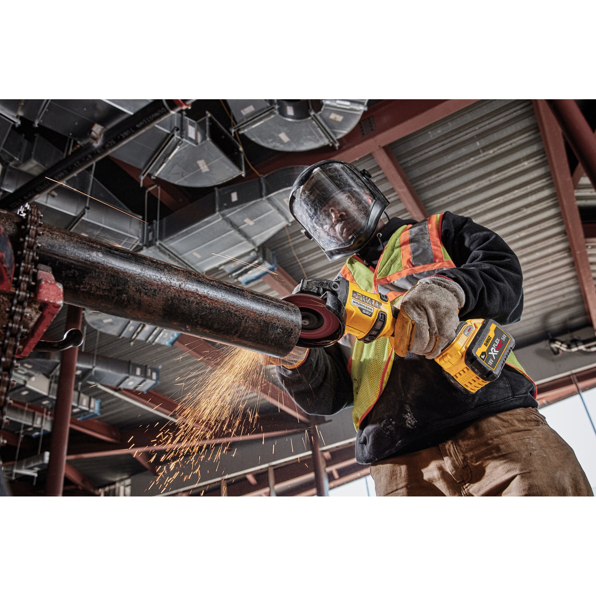 60V MAX 5 in. (125mm) Flexvolt Grinder