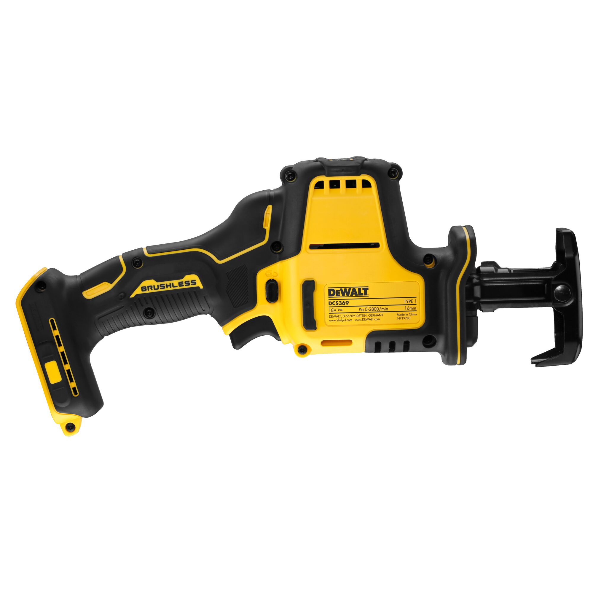 20V MAX Brushless One Handed Reciprocating Saw (Bare)