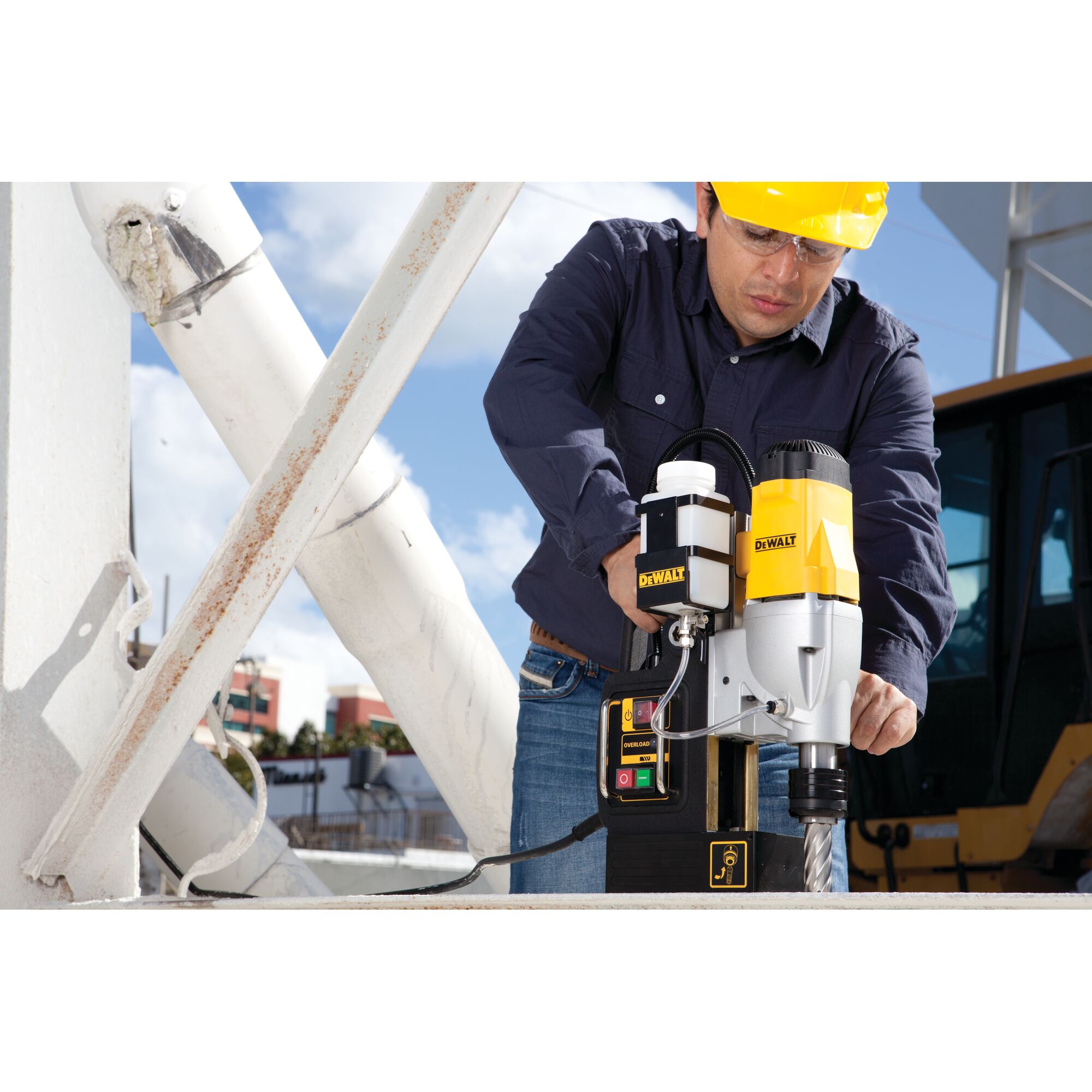 1200W 50mm 2-Speed Magnetic Drill Press