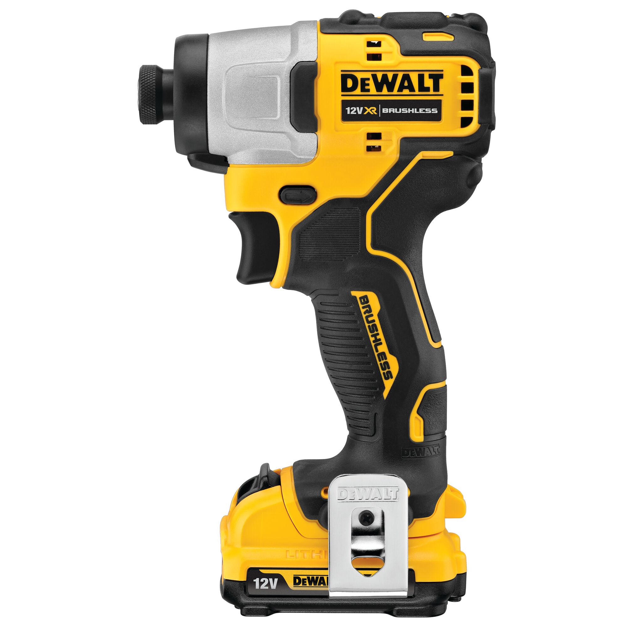 12V MAX Sub-Compact Impact Driver, 2.0Ah Battery