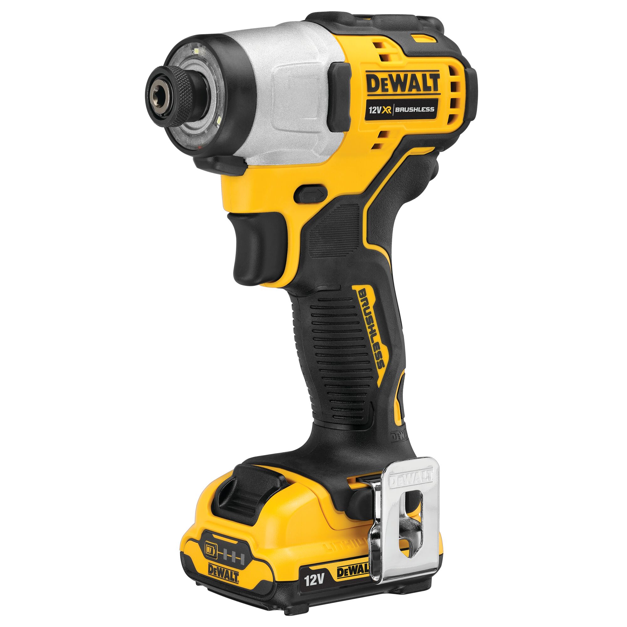 12V MAX Sub-Compact Impact Driver, 2.0Ah Battery