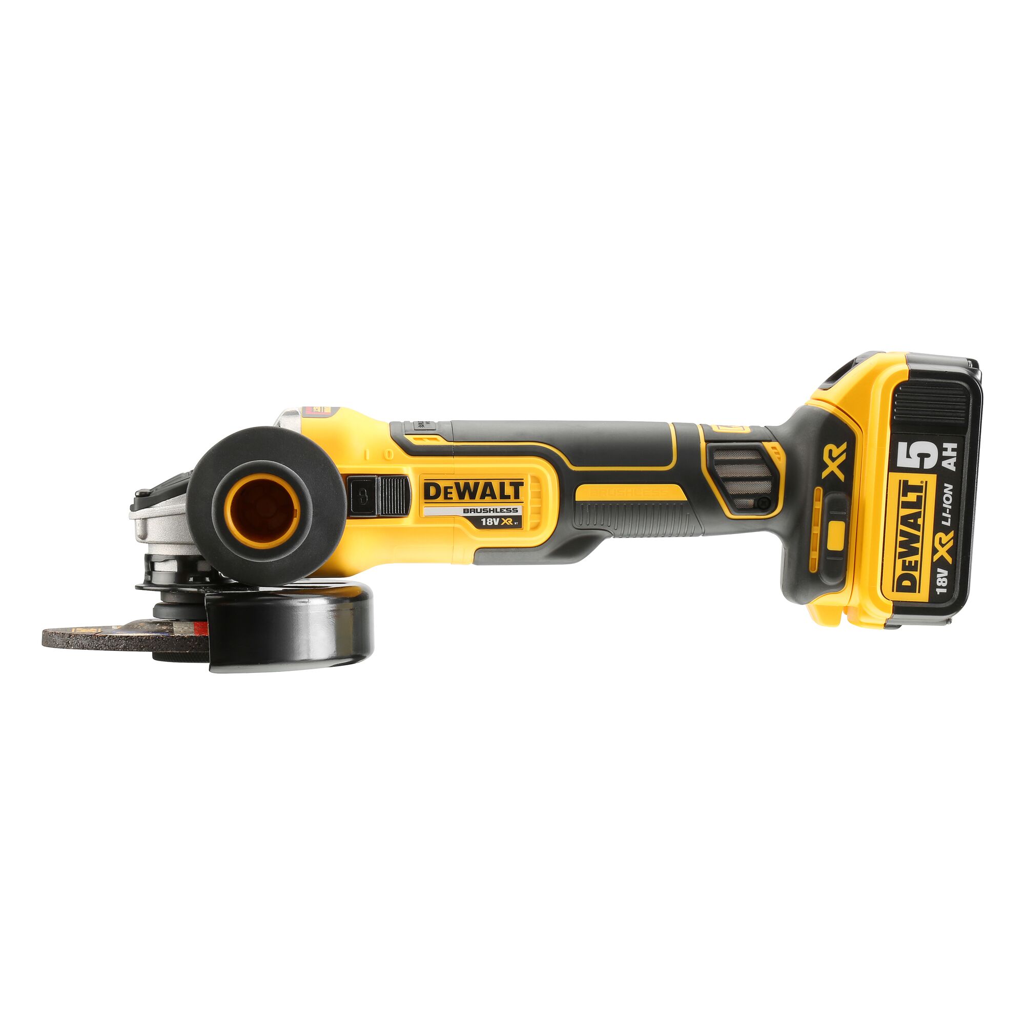 18V XR 125mm Carbon Brushless Angle Grinder