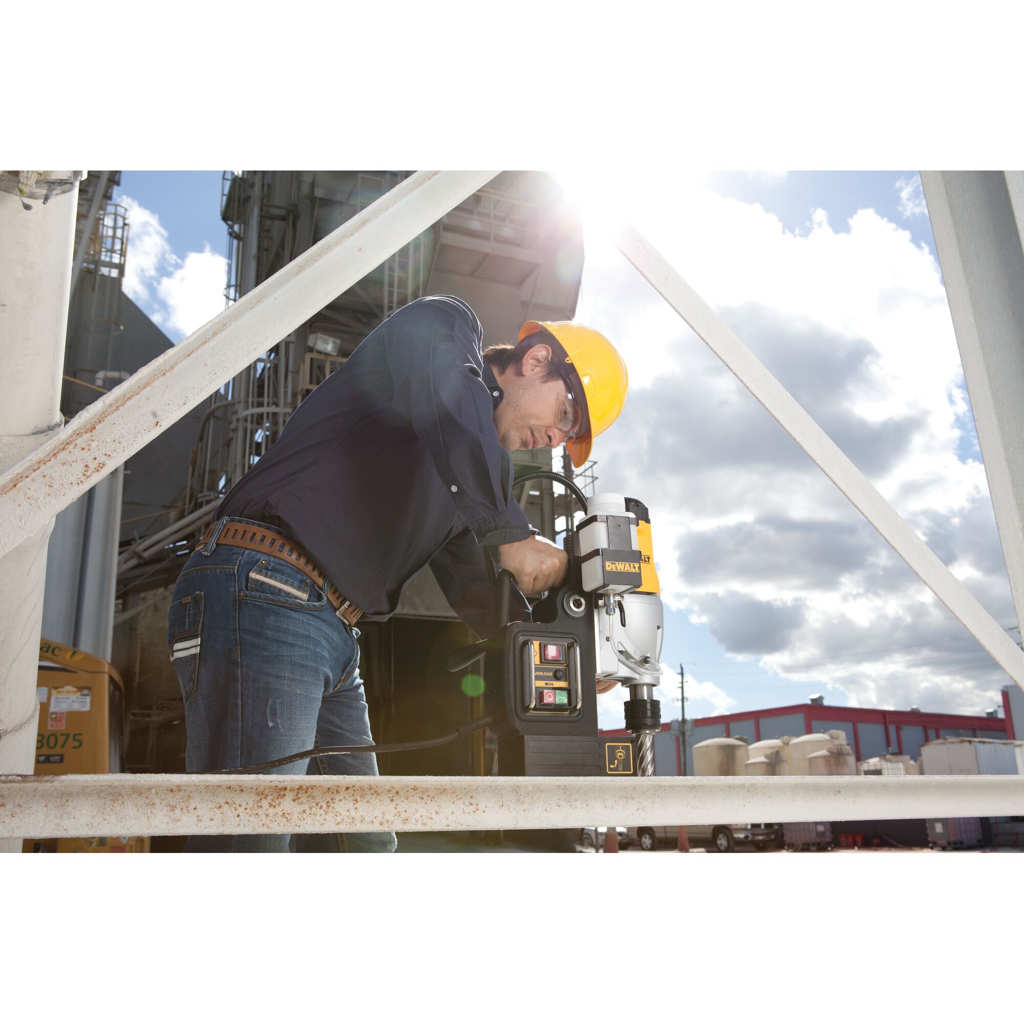 1200W 50mm 2-Speed Magnetic Drill Press